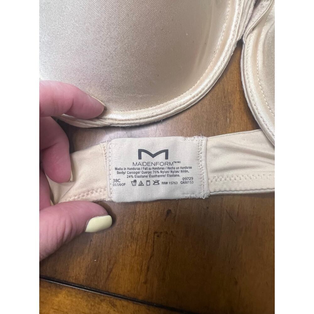Maidenform beige bra 38C - Picture 8 of 8